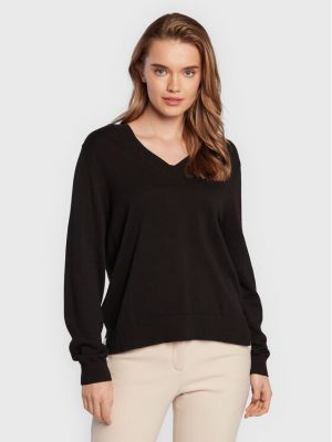 Пуловер S.oliver черно