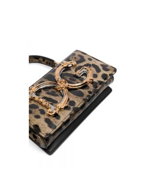 Bolsa con estampado leopardo Dolce & Gabbana
