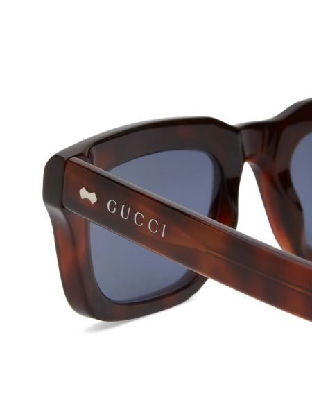 Очки солнцезащитные Gucci Eyewear коричневые