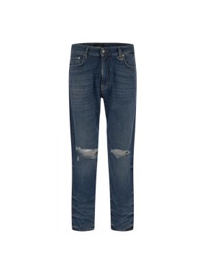 Jeansy skinny relaxed fit Represent niebieskie