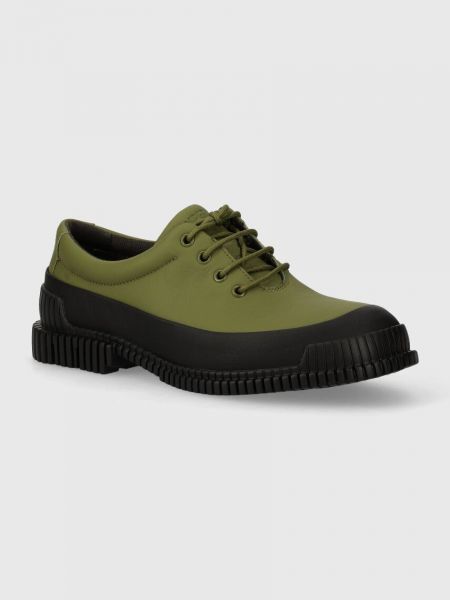 Шкіряні туфлі Camper зелені