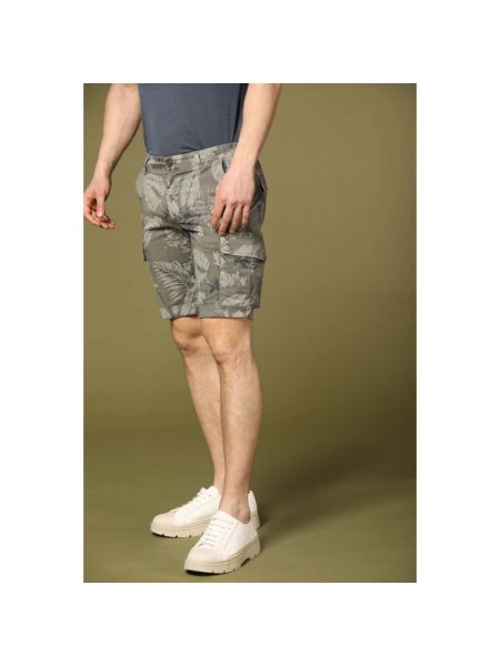 Cargo shorts mit print Mason's grün