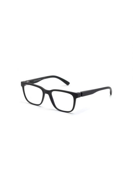 Czarne okulary korekcyjne Mykita