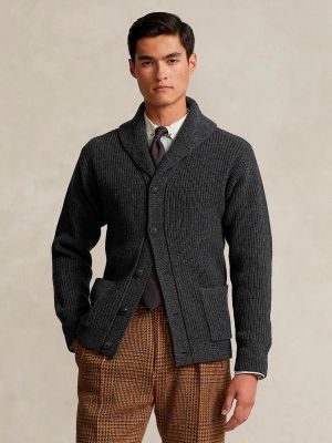 Cárdigan con botones de lana Polo Ralph Lauren gris