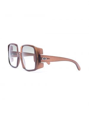 Okulary przeciwsłoneczne Christian Dior brązowe