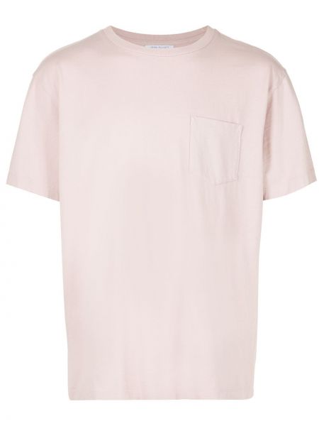 Camiseta con bolsillos John Elliott rosa