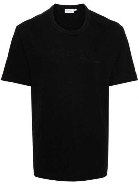 T-shirt en coton Calvin Klein noir