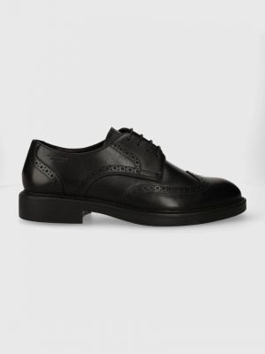 Černé kožené polobotky Vagabond Shoemakers