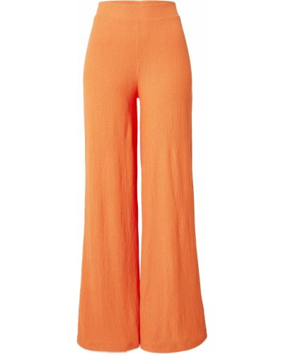 Широки панталони тип „марлен“ Nasty Gal оранжево