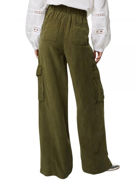 Pantalon cargo Marks & Spencer vert
