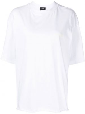 T-shirt à imprimé We11done blanc