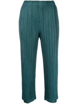 Pantaloni plisate Issey Miyake verde
