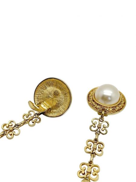 Boucles d'oreilles avec perles Jennifer Gibson Jewellery doré
