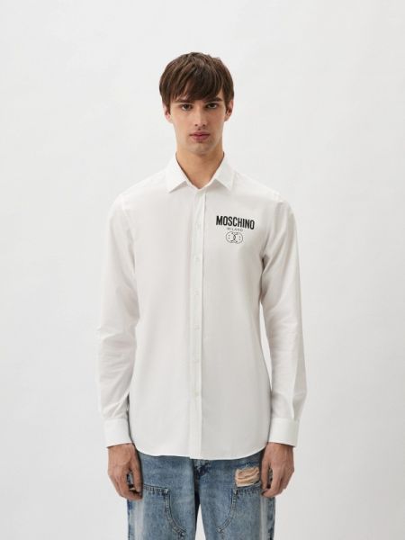 Белая рубашка Moschino Couture