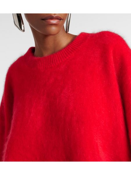 Kašmira džemperis Lisa Yang sarkans