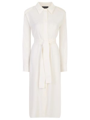 Белое платье-рубашка Lorena Antoniazzi