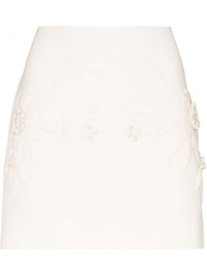 Mini sukně Valentino, bílá