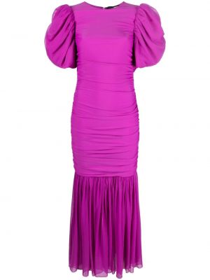 Вечерна рокля Rotate виолетово