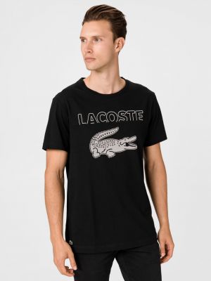 Tričko Lacoste, černá