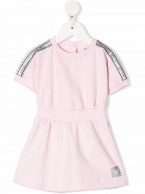 Dress for jenter Emporio Armani Kids rosa