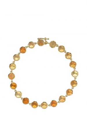 Bracelet avec perles Irene Neuwirth jaune