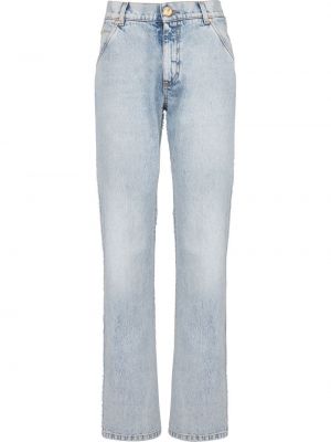 Straight jeans Balmain blå