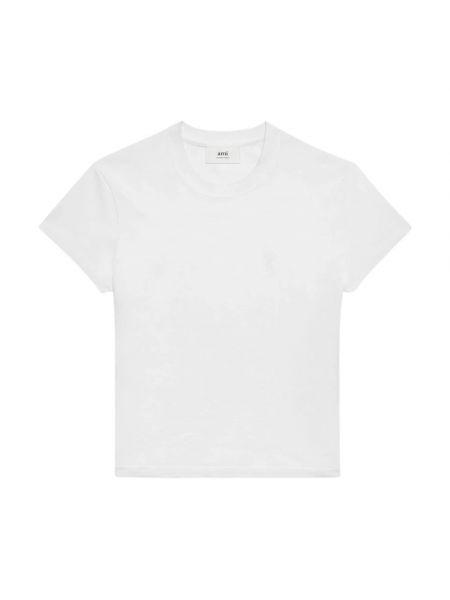 Koszulka w serca Ami Paris biała