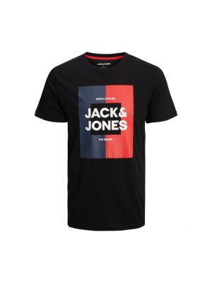 Camiseta de cuello redondo Jack & Jones negro