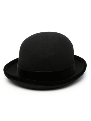 Plstěná čiapka Emporio Armani čierna