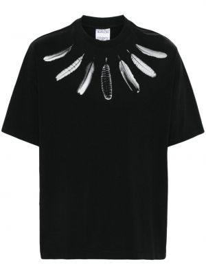 Βαμβακερή μπλούζα με φτερά Marcelo Burlon County Of Milan