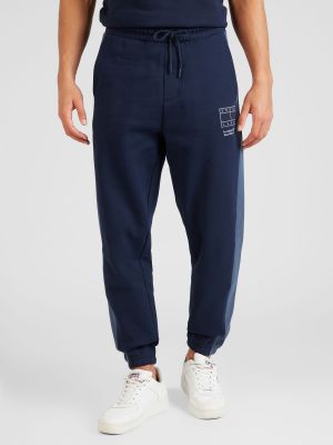 Pantaloni sport Tommy Jeans albastru