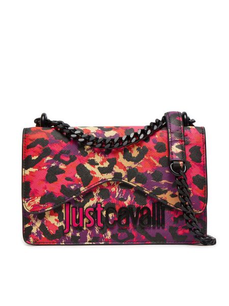 Listová kabelka Just Cavalli ružová