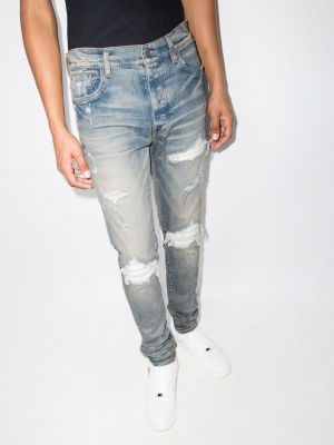 Wildleder skinny jeans Amiri