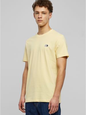 Μπλούζα από ζέρσεϋ Starter Black Label κίτρινο