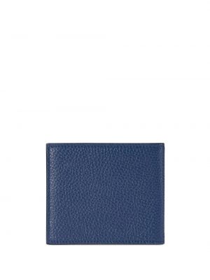 Kožená peněženka Gucci modrá