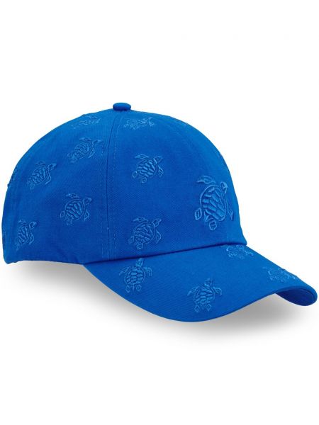 Casquette en coton Vilebrequin bleu