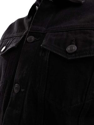 Джинсовая куртка New Look черная