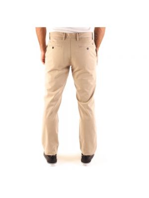Pantalones chinos de algodón Tommy Hilfiger beige