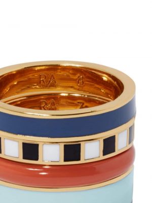 Lakovaný prsten Roxanne Assoulin zlatý