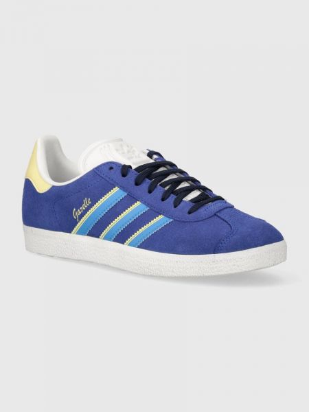 Superge iz semiša Adidas Originals modra