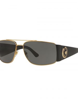 Очки солнцезащитные Versace золотые