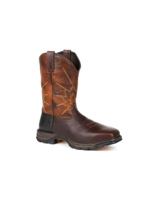 Повседневные кожаные ковбойские ботинки Durango коричневые