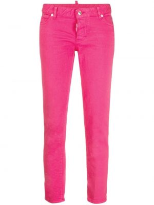 Stretch jeans Dsquared2 rosa