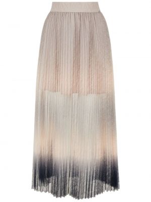 Plisirano krilo s prelivanjem barv Armani Exchange