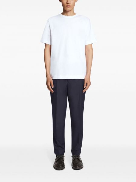 T-shirt en coton col rond Dries Van Noten blanc