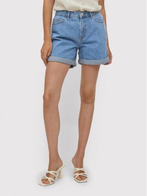 Shorts en jean large Vila bleu