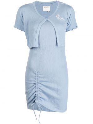 Asimetriškas suknele Musium Div. mėlyna