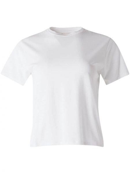 Tričko s okrúhlym výstrihom Twp biela