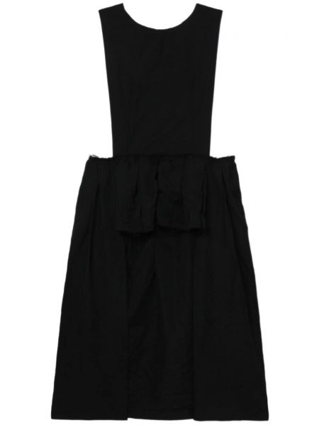 Midi šaty Black Comme Des Garçons černé