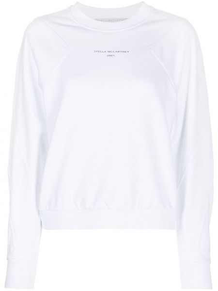 Brodert sweatshirt Stella Mccartney hvit